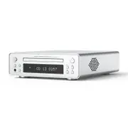 Silcron MaxConnect HiFi CD Player w/ DAC & Bluetooth - Silver
