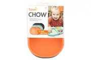 Boon, Chow, Divided Silicone Plate Set, 6m+, Assorted, 3 Pack