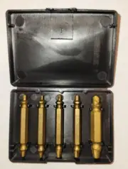 4 PCS Screw Extractor Set HSS
