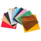 10 Pcs Stainless Steel Mosaic Window Decoration Coloured Craft Tiles Glass