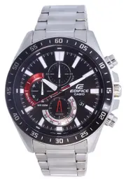 Casio EDIFICE Analog Chronograph Stopwatch Date EFV-620D-1A4V 100M Mens Watch