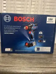Bosch 18V Brushless 1/4" Hex & 1/2" Sq. Drive Impact Driver #GDX18V-1800B12