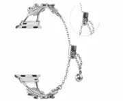 Diamond studded chain strap suitable for Apple watch789/iwatchs10 ultra2