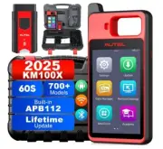 2025 Newest Autel MaxiIM KM100 Key Fob Programming Tool Programmer Immobilizer