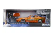 Fast and Furious - 1995 Toyota Supra 1:24 with Brian Hollywood Ride Diecast JADA