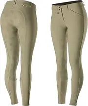 [HORZE] Grand Prix Silicone Grip Full Seat Womens Riding Breeches