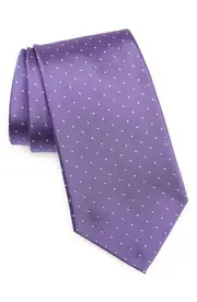 Ralph Lauren Purple Label Polka Dot Silk Tie at Nordstrom