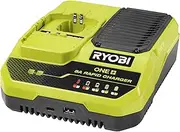 [RYOBI] 18V 8.0A Lithium Fast Charger - Charge 1 8.0 Ah Battery in 1 Hour - RC18180