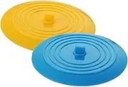 Silicone Basin Plug Set Large Diameter Drain Cover for Sink Drain Strainer Easy Install Remove Odor Proof