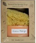 Coconut Mango Natural Sea Sponge & Goats Milk Soap