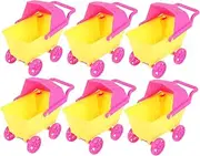 Doll Stroller Mini Shopping Cart Pretend and Girls Toys Supermarket Shopping Cart Develop Fine Motor Skills