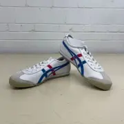 ONITSUKA TIGER Mexico 66 Tennis Shoes Unisex Size 7 White/Blue
