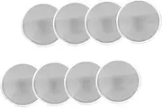 Anneome 8 Sets Blank Brass Coins Crafts DIY Collection Coins Engraving Blanks for Jewelry Blank Coin Engravable Blanks Round Blank Medal Challenge Coins Engravable Metal Coin Copper Silver