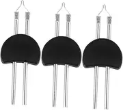 3pcs Welding Crayon Tip Tool Wax Pencil Thread Cord Burner Fine Tips Wax Instant Melting Pen Head Welding Pen Replacement Tip Wax Melting Pen Head Practical Welding Pen Tip Steel