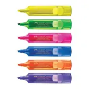 [Faber Castell] Faber-Castell Textliner Ice Highlighter - Wallet of 6