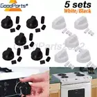 5x Home Kitchen Gas Stove Oven Cooktop Knobs Switch Control 3 D Shaft Inserts AU