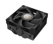 DeepCool AN400 Black Top Flow Low-Profile Air Cooler, 150W Cooling Power, 4 Heat Pipe, Full ITX Motherboard Compatibility, LGA1851/1700/1200/1151/1150 R-AN400-BKWNMN-G