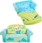 , Cocomelon 3-In-1 Slumber Sofa Baby Lounger, Convertible Kids Couch, Sofa Bed &