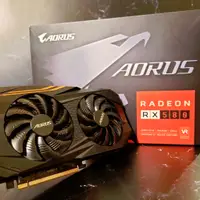 在飛比找蝦皮購物優惠-【二手良品】AORUS Radeon RX580 8G 技嘉