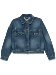 [A.P.C.] distress denim jacket 38 Blue