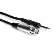 Hosa PXF-105 XLR3F to 1/4 inch TS Unbalanced Interconnect Cable, 5 feet