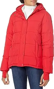 [Amazon Essentials] Women's Heavyweight Long-Sleeve Hooded Puffer Coat