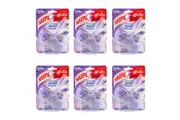 6x Harpic Toilet Cage Purple Power Bathroom Bowl Cleaner 35g Lilac Meadows