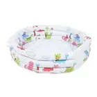 Inflatable Kiddie Pool PVC 31.5 Inch Cartoon Dinosaur Round Outdoor Swimming
