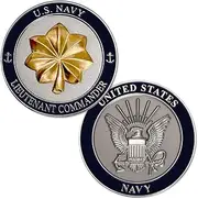 U.S. Navy Lieutenant Commander Challenge Coin
