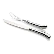 2pc Stanley Rogers Stainless Steel Pistol Grip Fork/Knife Dinner Carving Set