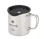 Snow Peak Titanium Double Wall 300 450 Mug silicone lid Set Made in Japan New