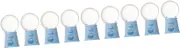 ifundom 9pcs Mini Gumball Machines for Boys and Girls Dispenser Toys for Parties Hand-Eye Coordination Creative Play Safe Design for Endless Fun