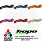 Hope 2014 Tech 3 Master Cylinder Brake Lever Blade Drilled All Colors Brand New