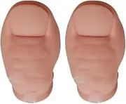[LOLDREAM] 2Pcs Funny Toe Design Shoe Charm, Fake Toes Shoe Charms Decoration Accessories Funny Creative Clogs Bubble Slides Sandals Shoe Decor For Boys Girls Adult Party Favor