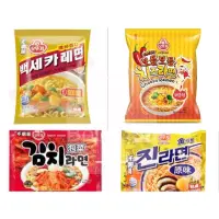 在飛比找蝦皮購物優惠-韓國 不倒翁 OTTOGI 咖哩拉麵 金拉麵 原味 泡菜拉麵