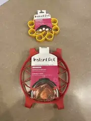 Instant Pot Official Bakeware Sling & Egg Rack for 6 or 8 quart pressurw cookers