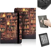 Case for 6" Kindle and Kindle Paperwhite and Kindle Voyage Universal, Water Proof Cover Pouch Bag Fits All 6" e-Reader-with Hand Strap