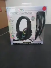 GamePro LED Gaming Headphones PS4 PS5 Xbox Series Nintendo Switch PC