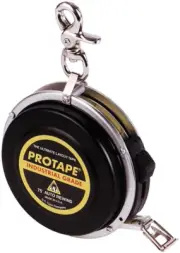 ProTape 3/8" x 75' Auto-Rewind Tape Measure w/ Nylon Coated Blade 46122