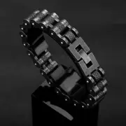 Mkendn Retro Biker Chain Bracelet Mens Bracelet Link Chain Motorcycle Bicycle