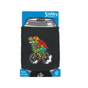 Cycling Rltw Weirdo Cyclist - Funny Novelty Stubby Holder With Base