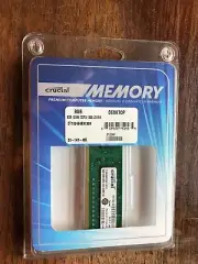 Crucial 8GB 1GX64 DDR3 1333 UDIMM 240-Pin CT102464BA1339