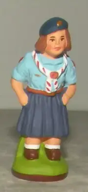 NEW Girl Scout , 7 Cm Santons Didier, New Santon of 2021