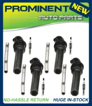 4 Ignition Coil Boots& Platinum Spark Plug For Ford F150 Expedition FD508 DG511 (for: Ford)