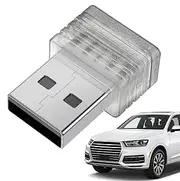 Car LED Lights Interior - LED Interior Car Light Ambient Light,Wireless Multicolor Night Light Plug-In Interior Light for Car & Home