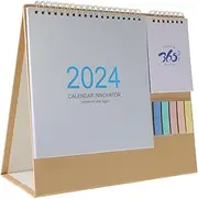 DOITOOL Desk Calendar Minimalist Design with Handy Notes Section for Office Use Monthly Planner for Productivity for Teachers and Professionals