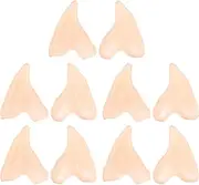 Amosfun 4sets Realistic Fairy Ears Elf Costume Half Earring Cosplay Prop 10pcs*4