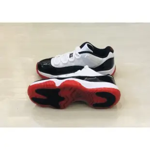 正品 Nike Air Jordan 11 Low Concord Bred 康口黑紅 AV2187-160現貨