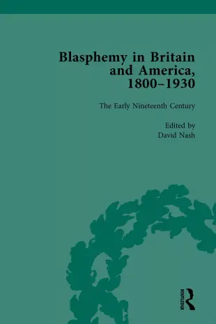 Blasphemy in Britain and America, 1800-1930