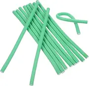 NOLITOY 20pcs Hair Curling Flex Rods Multifunctional Cold Wave Hair Rollers for Spiral Curls for Women Random Colors Random Color